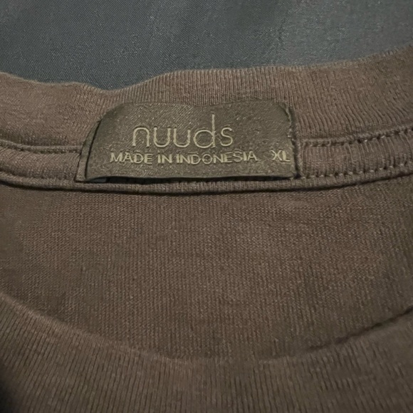 Nuuds Xl mocha cropped tee - Picture 4 of 4